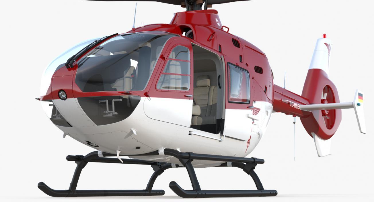 3D model Rigged Air Ambulance Helicopters 3D Models Collection 2