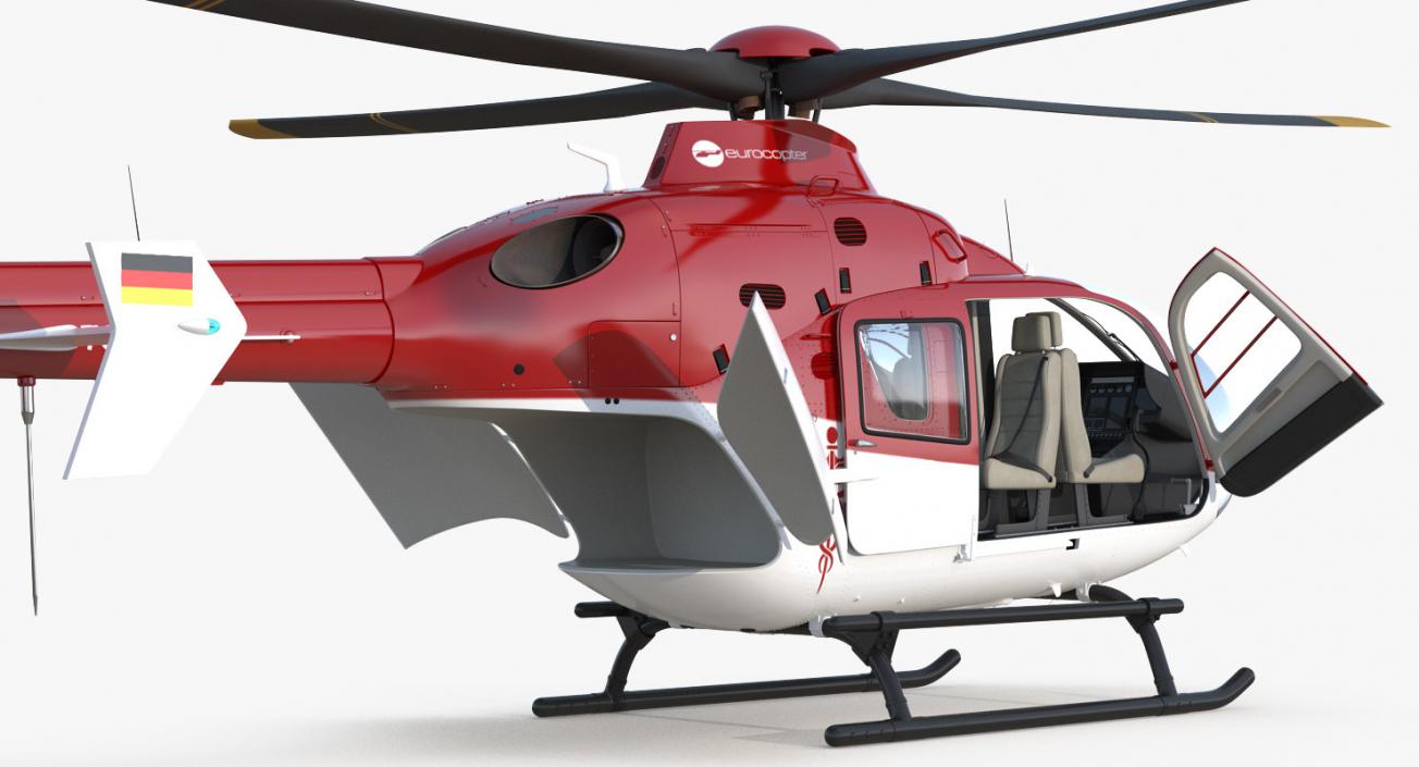 3D model Rigged Air Ambulance Helicopters 3D Models Collection 2