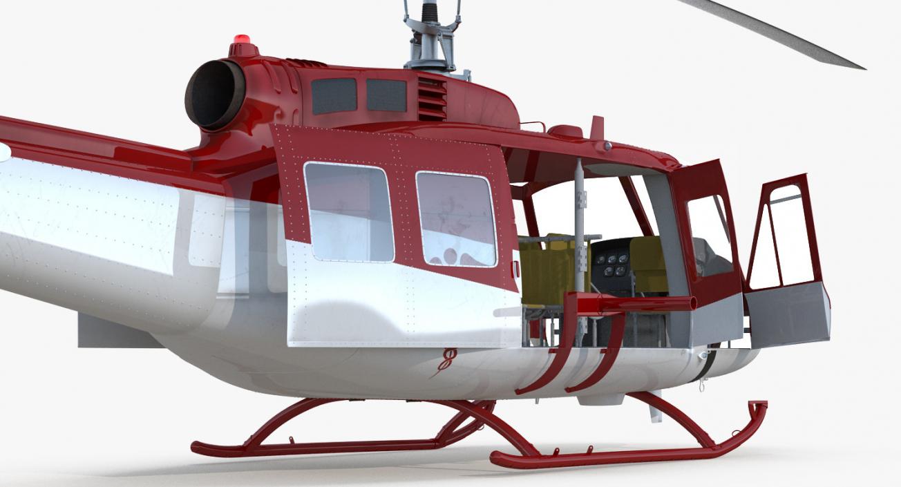 3D model Rigged Air Ambulance Helicopters 3D Models Collection 2