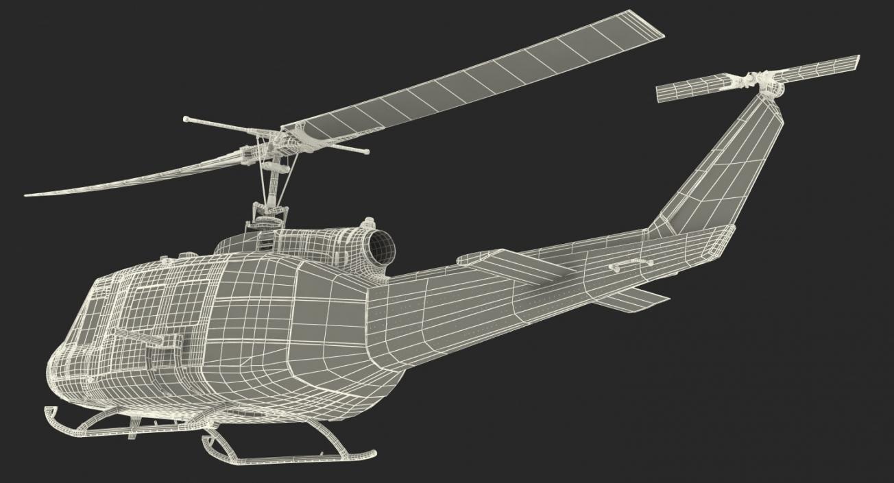 3D model Rigged Air Ambulance Helicopters 3D Models Collection 2