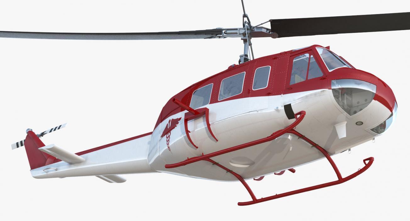 3D model Rigged Air Ambulance Helicopters 3D Models Collection 2