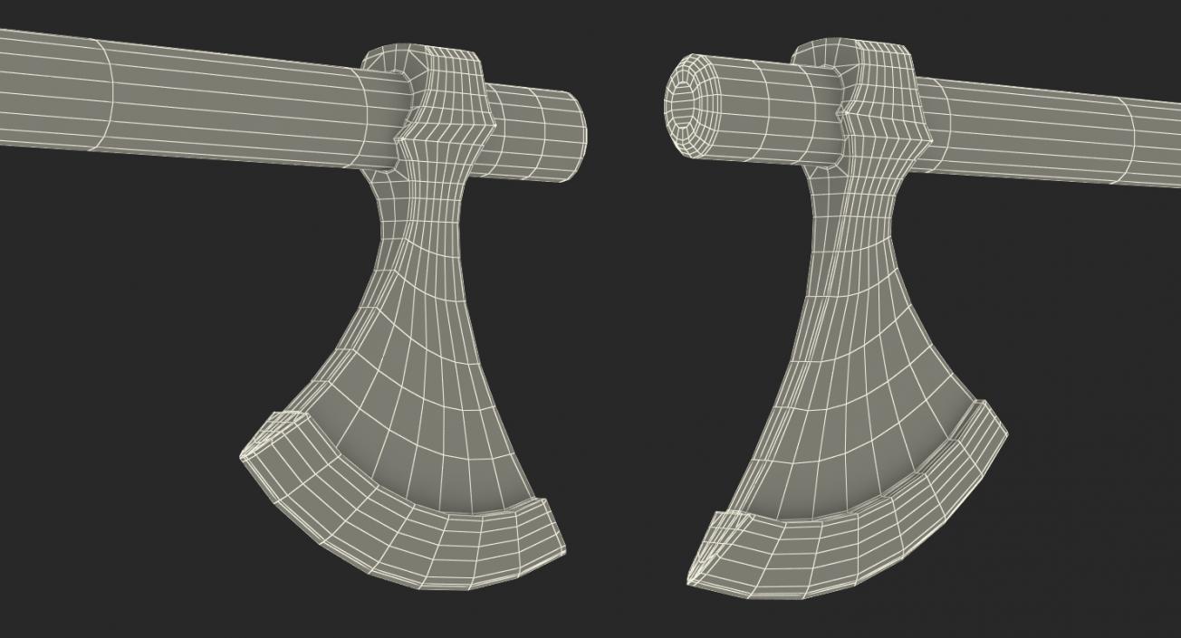 3D model Viking Long Axe