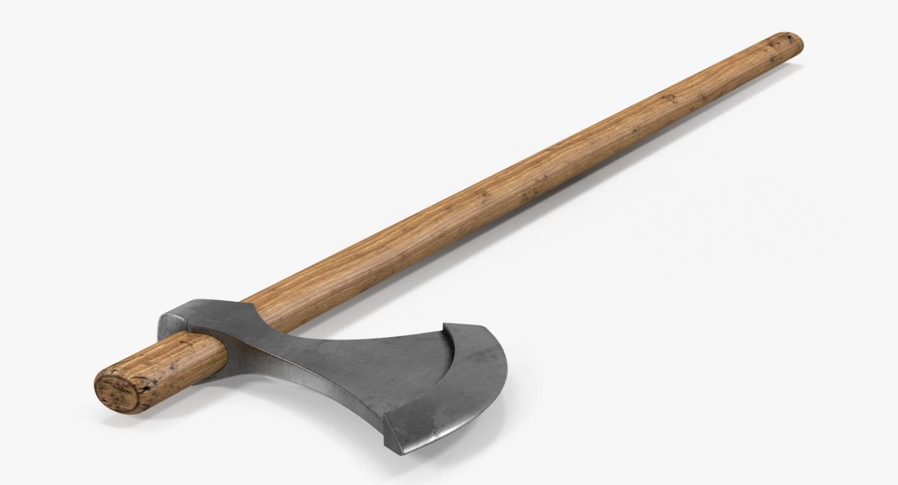 3D model Viking Long Axe