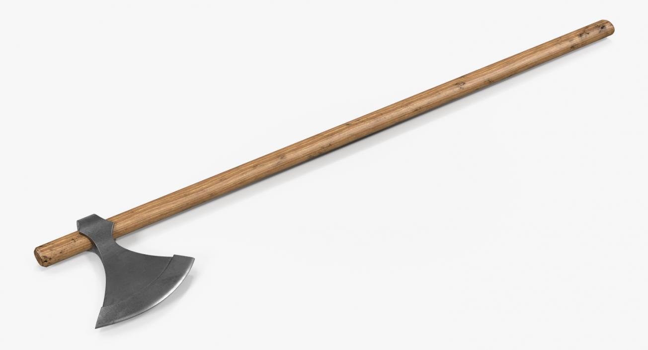 3D model Viking Long Axe