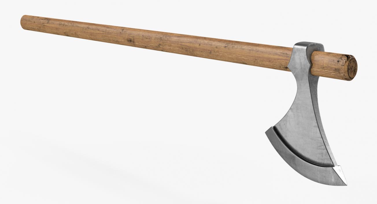 3D model Viking Long Axe