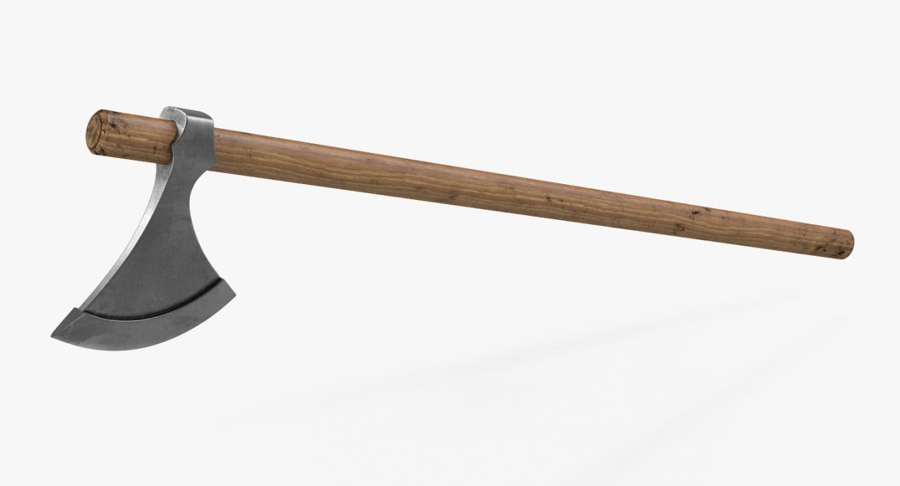 3D model Viking Long Axe