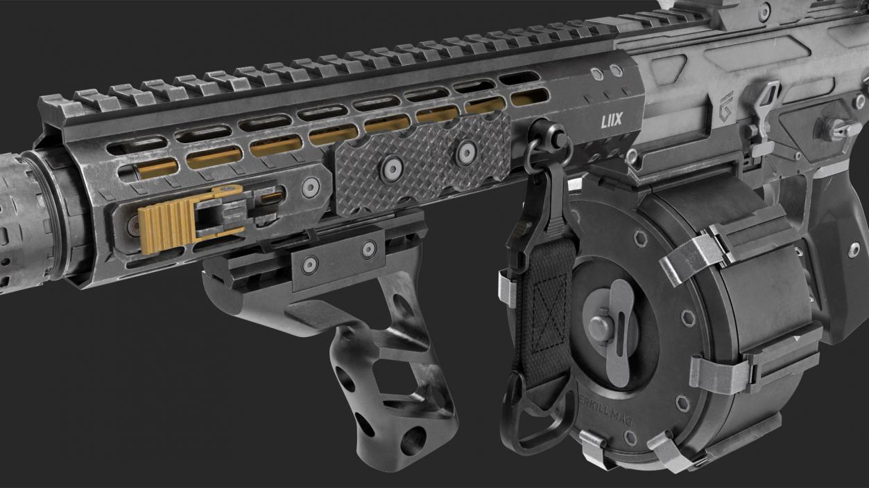 3D Custom Modern Shotgun