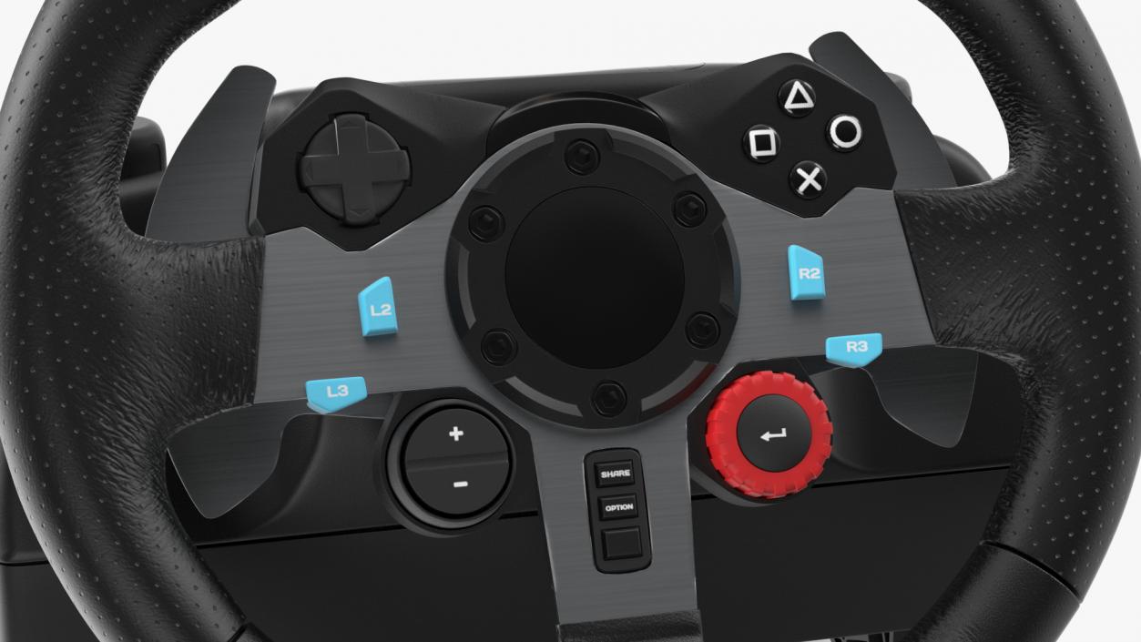 3D model Driving Game Device Wheel