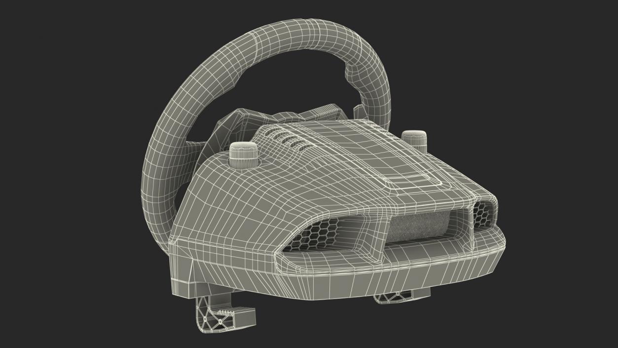 3D model Driving Game Device Wheel