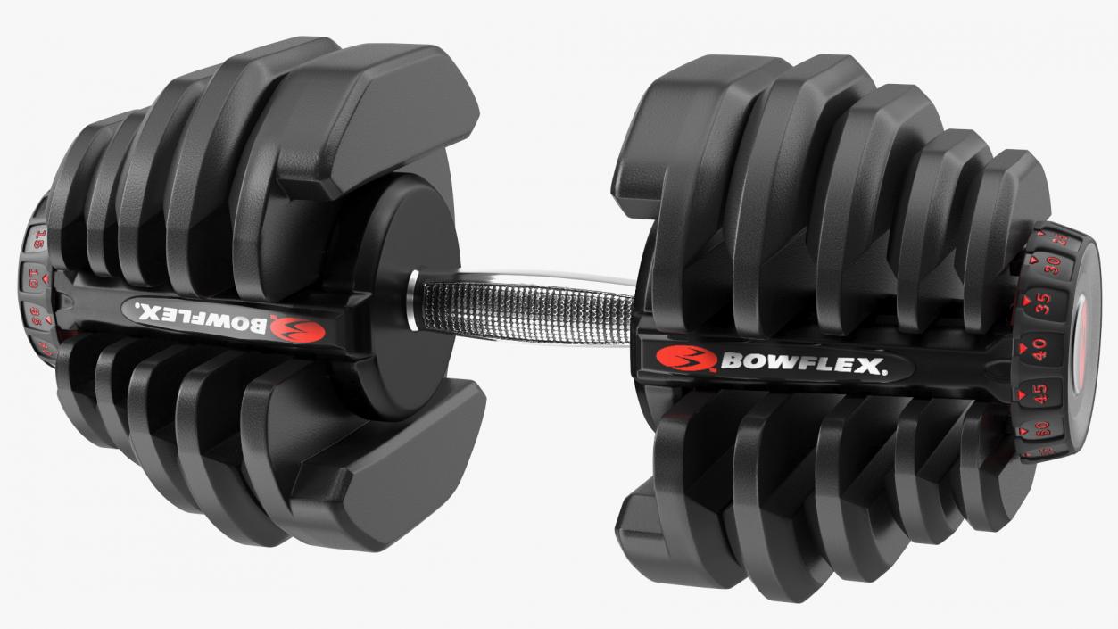 3D Bowflex Selecttech 1090 Adjustable Dumbbell model