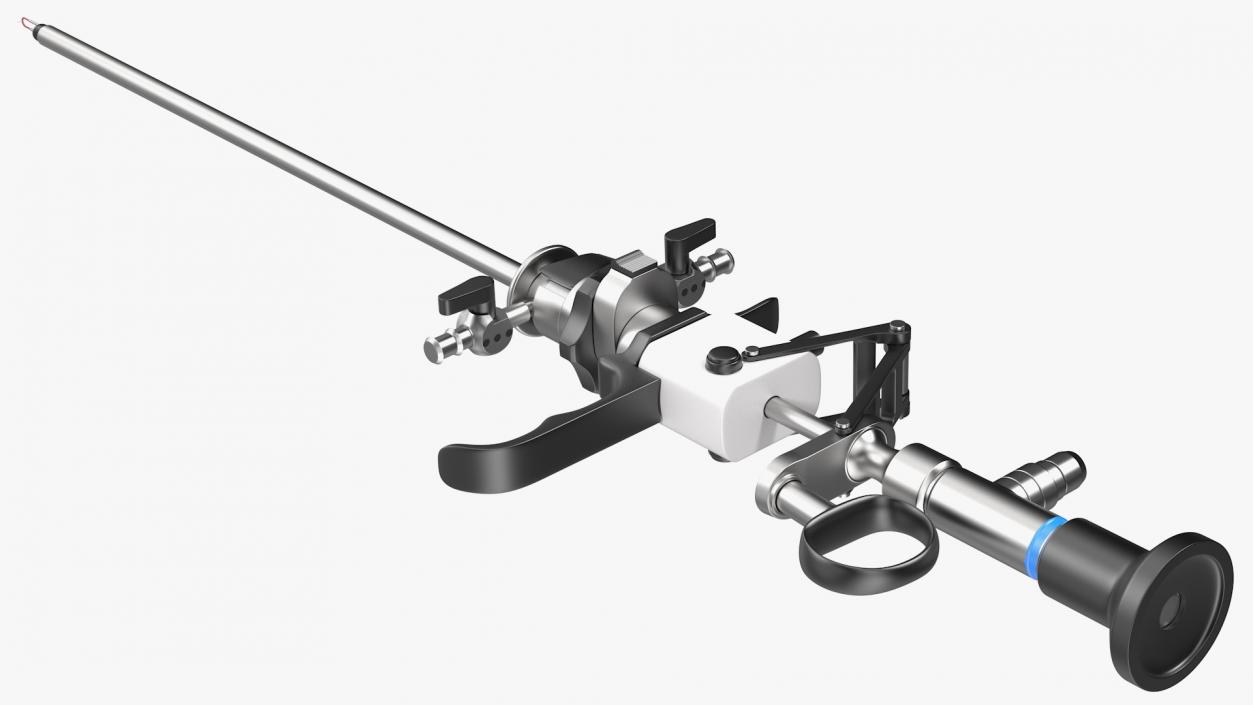 Resectoscope with Needle Electrode 3D model