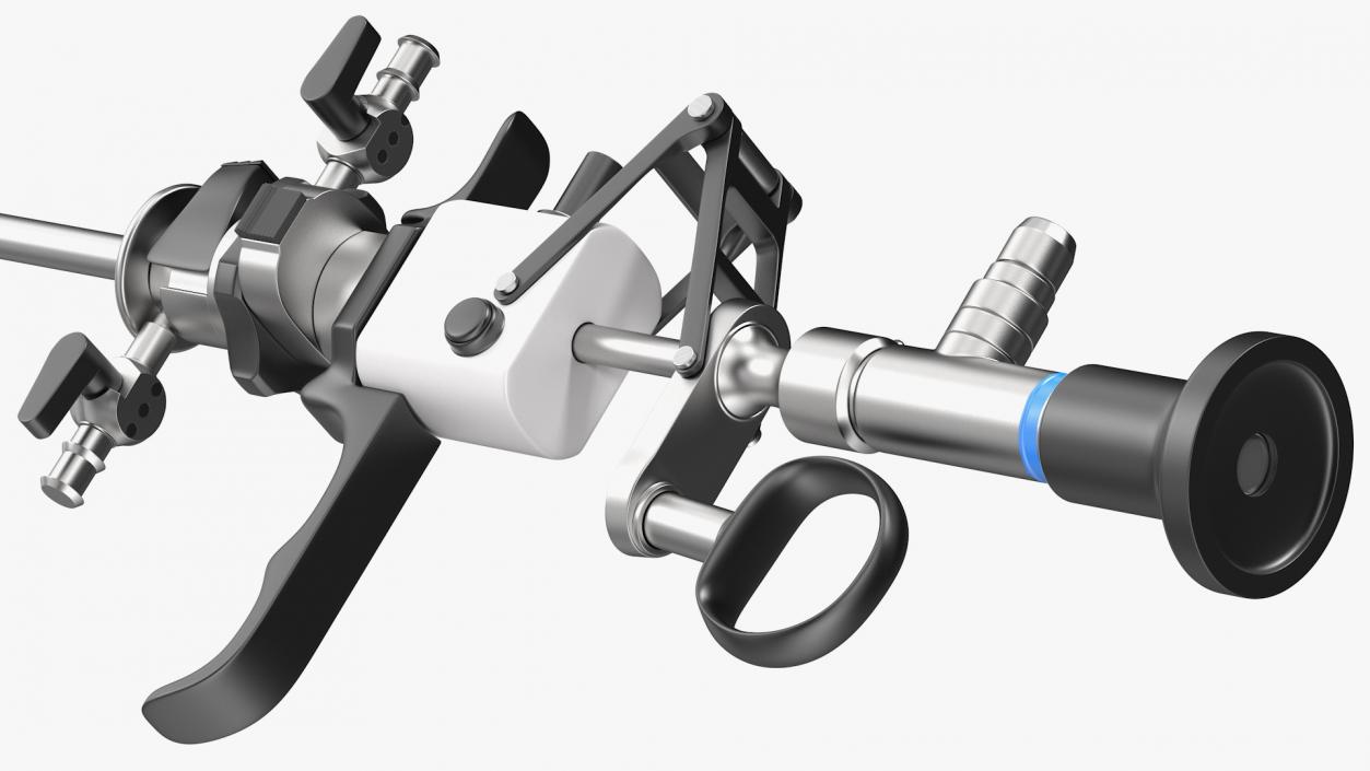 Resectoscope with Needle Electrode 3D model