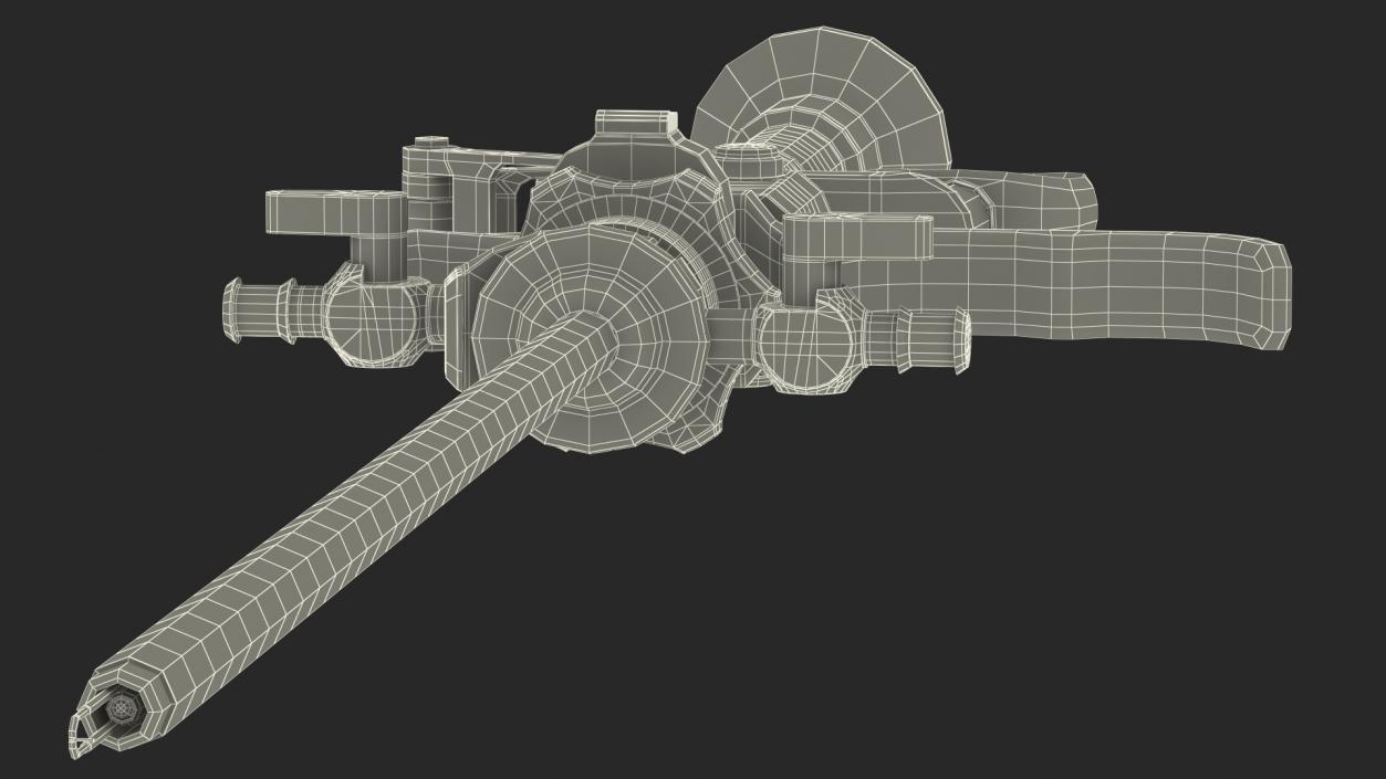 Resectoscope with Needle Electrode 3D model