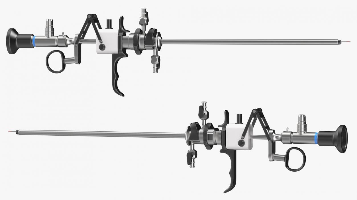 Resectoscope with Needle Electrode 3D model