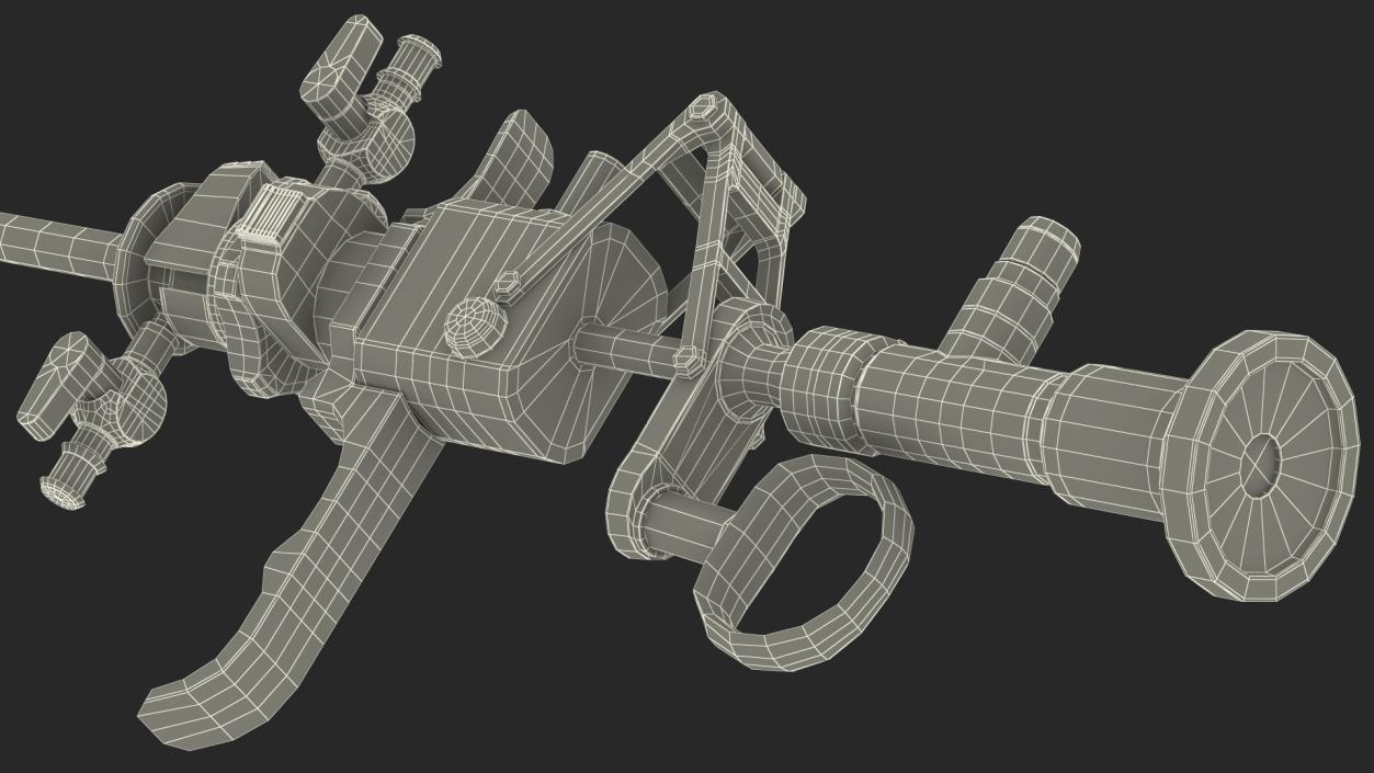 Resectoscope with Needle Electrode 3D model