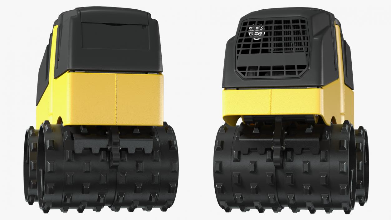 3D Trench Roller model