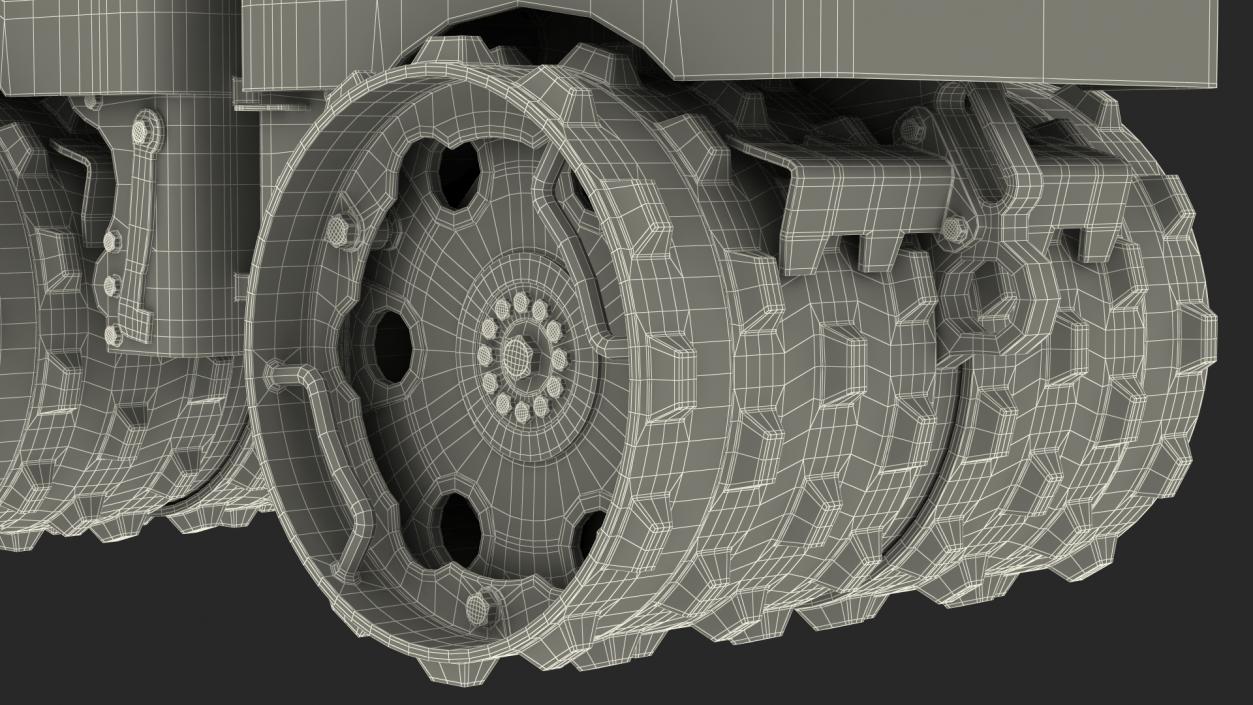 3D Trench Roller model