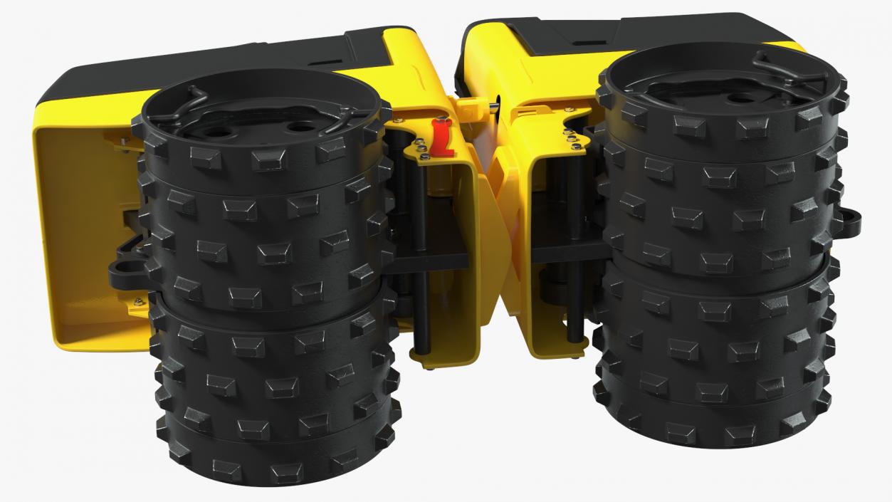 3D Trench Roller model