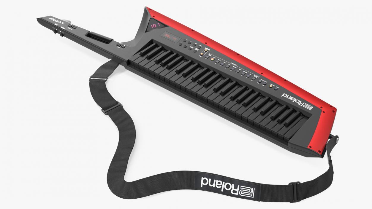 Roland AX Edge Keytar Black 3D