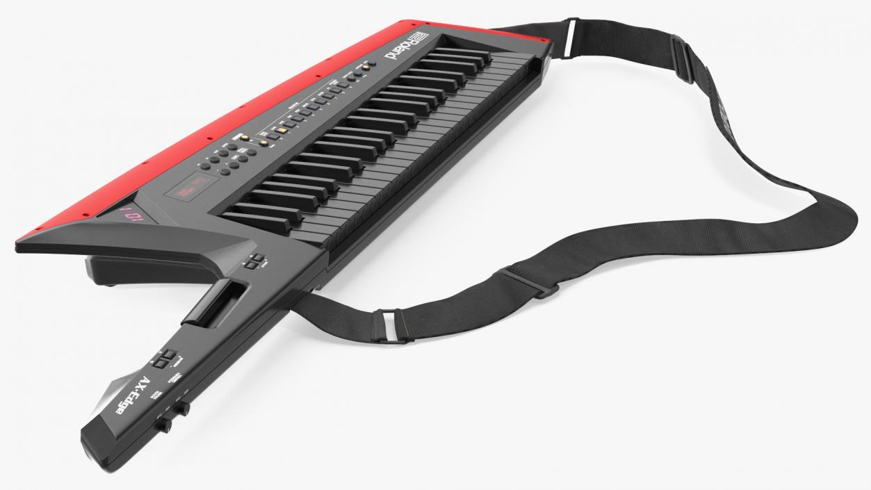 Roland AX Edge Keytar Black 3D