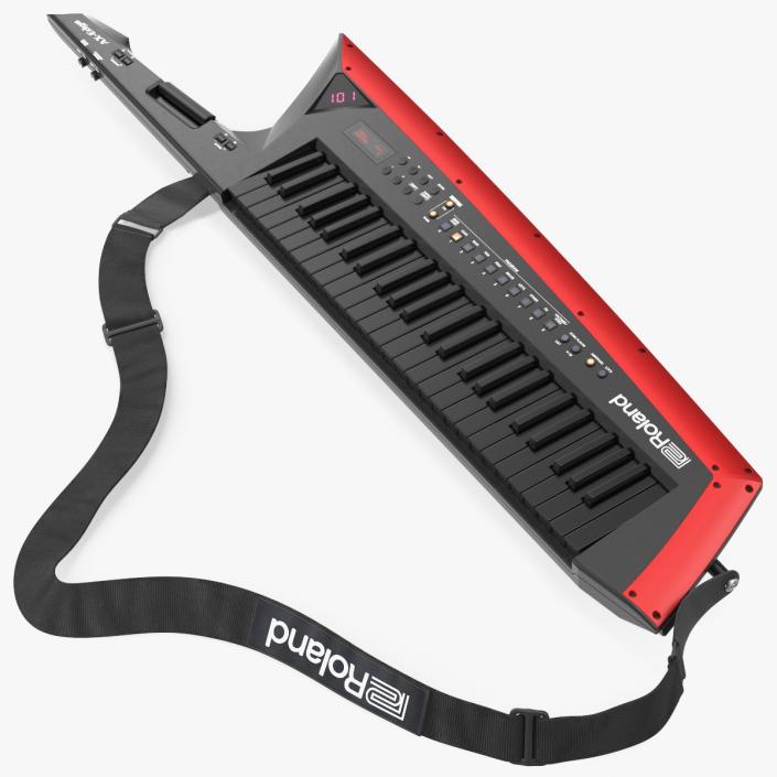 Roland AX Edge Keytar Black 3D