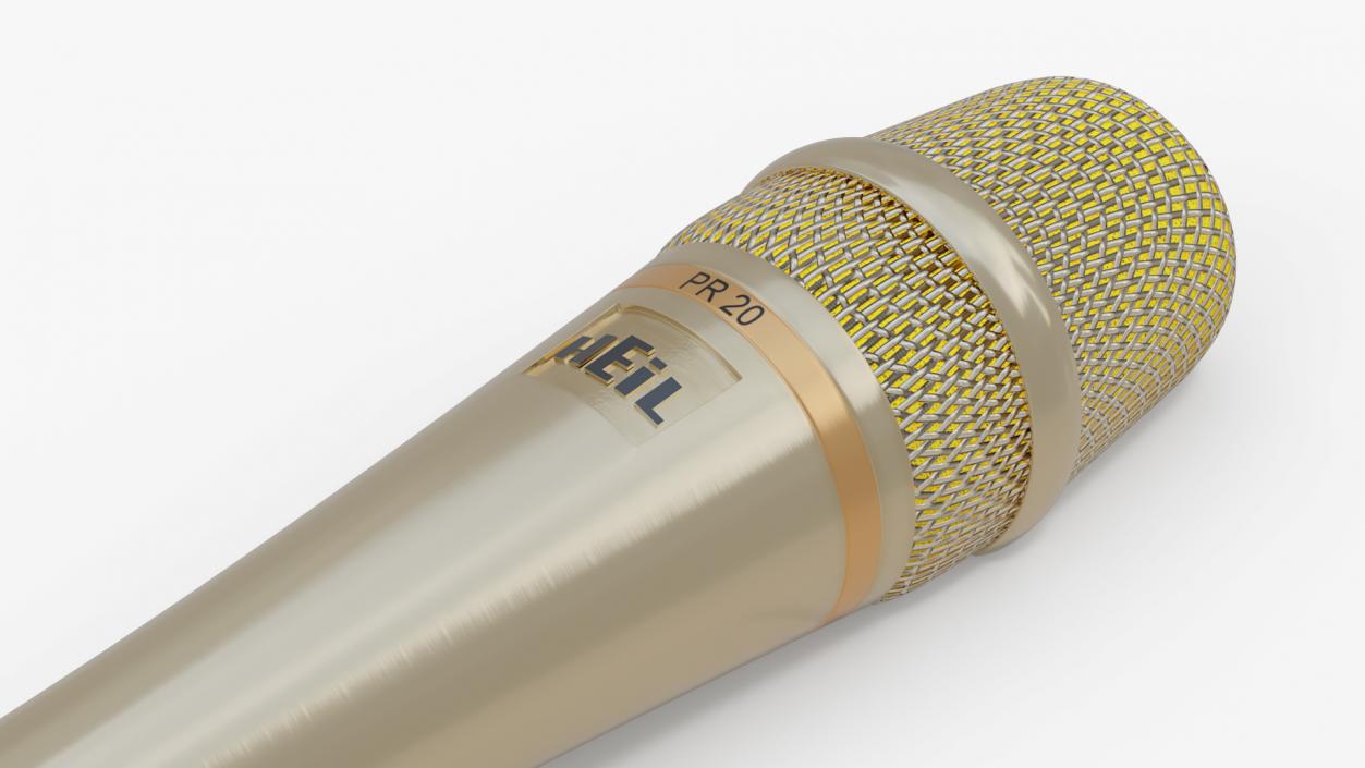 3D Dynamic Microphone Heil model