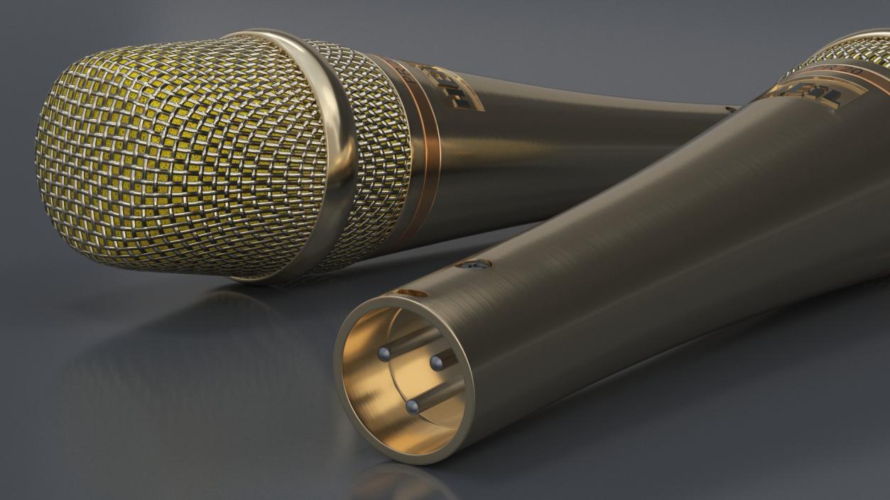 3D Dynamic Microphone Heil model