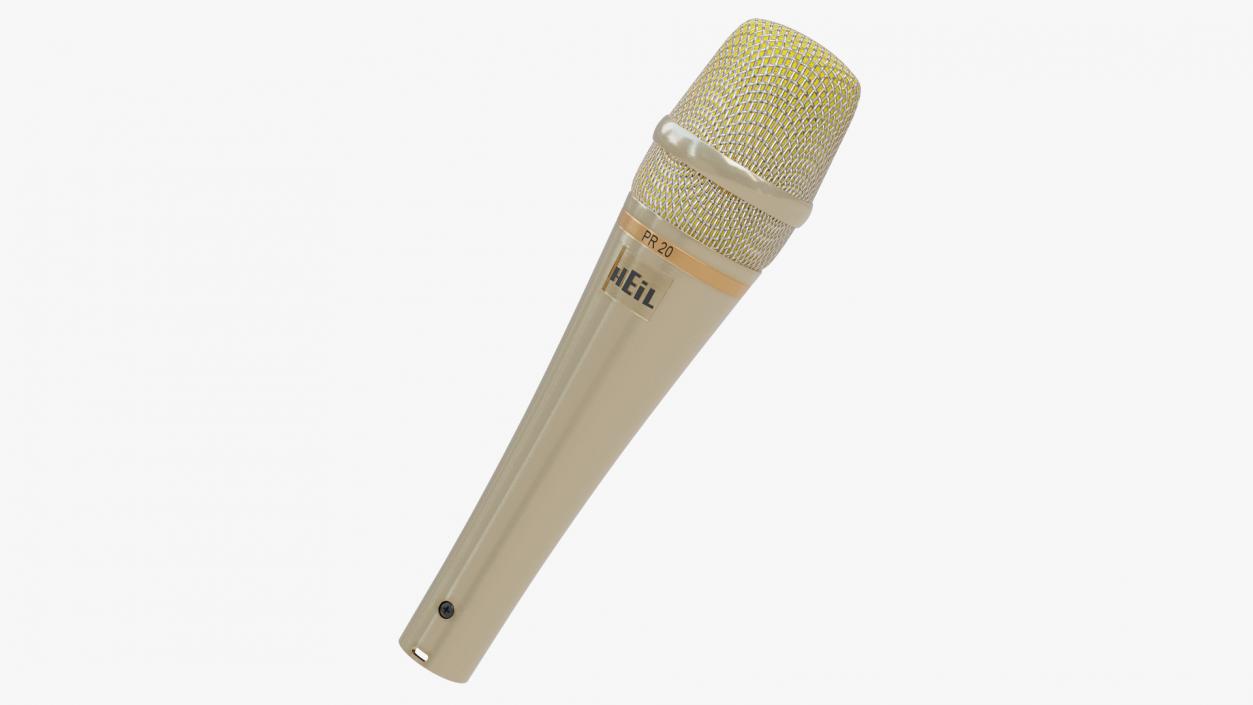 3D Dynamic Microphone Heil model