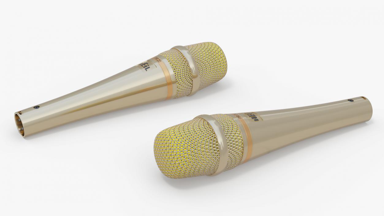 3D Dynamic Microphone Heil model