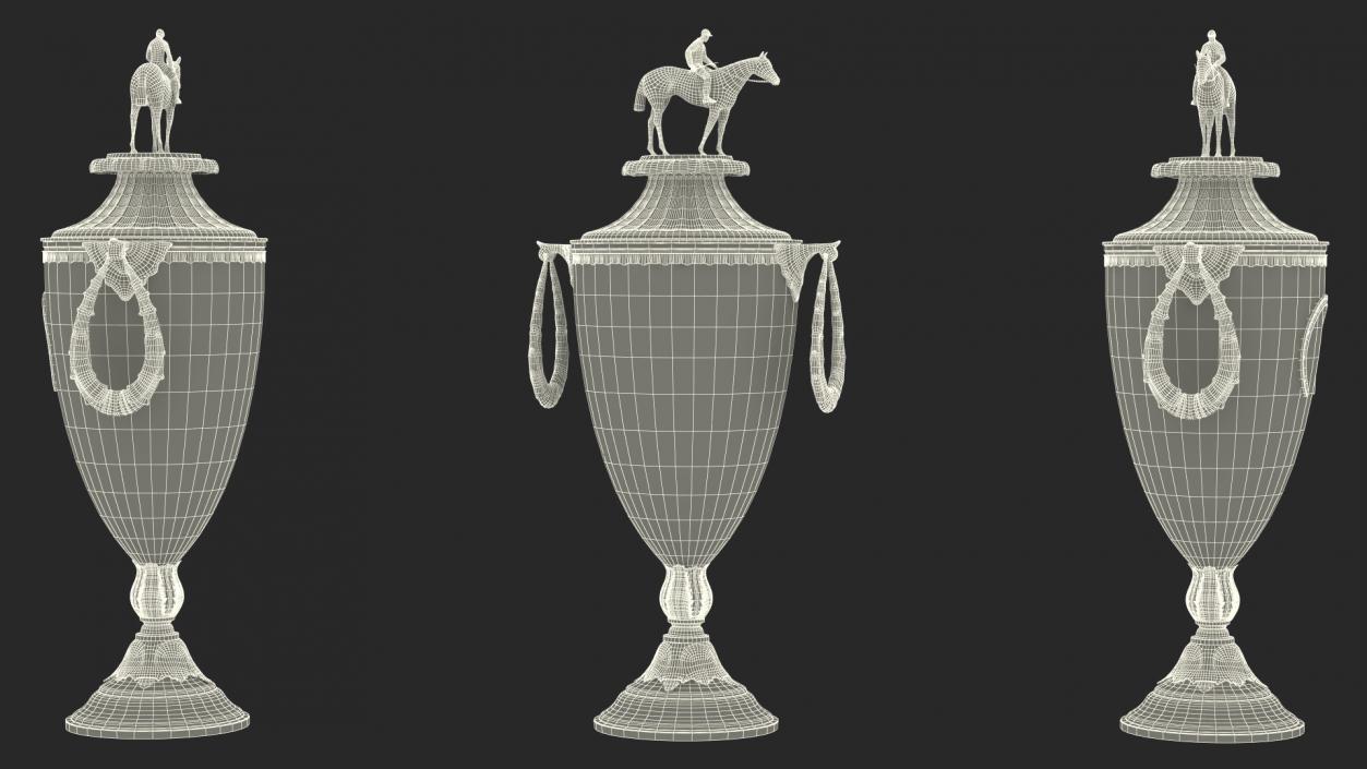 3D Kentucky Derby Trophy