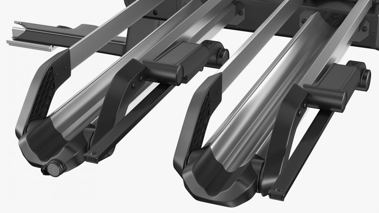 3D model Thule Helium Platform 2 Bike Rack Folded