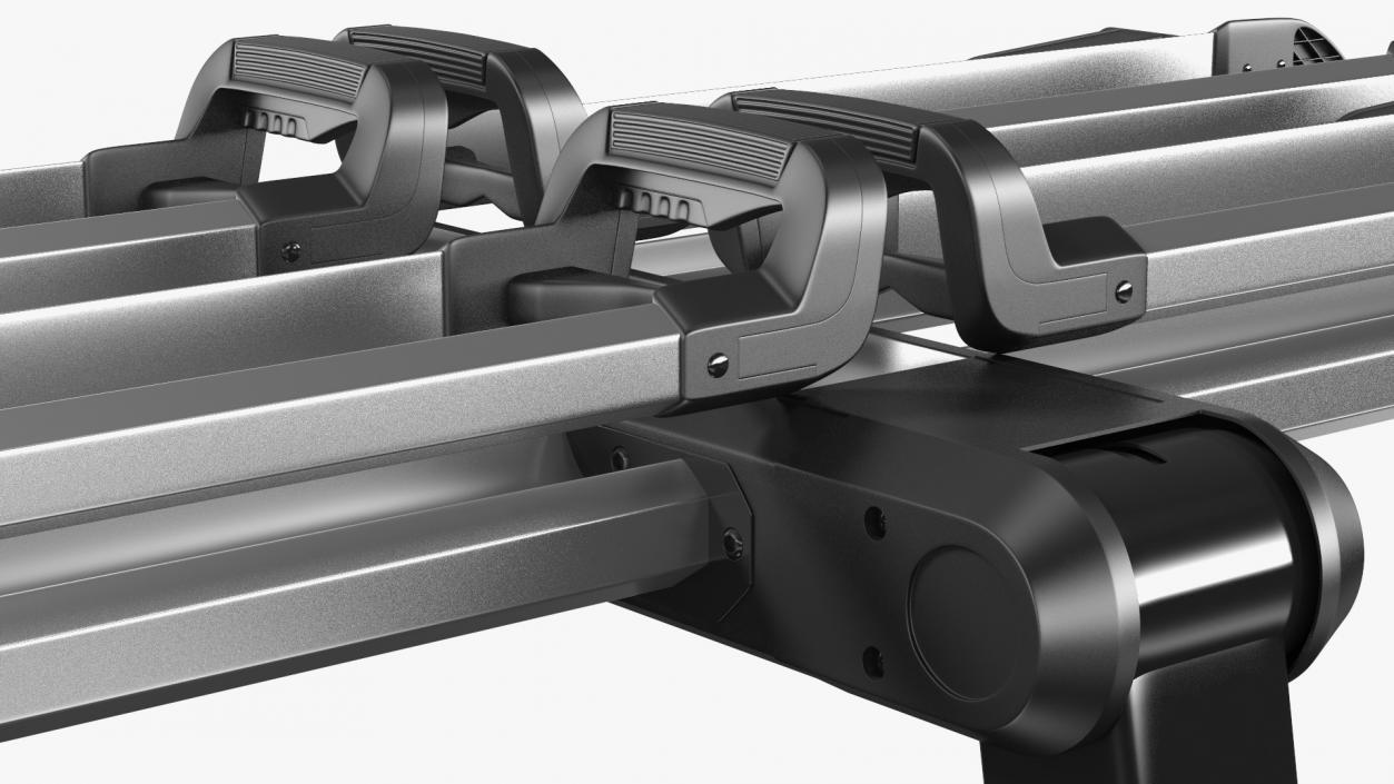 3D model Thule Helium Platform 2 Bike Rack Folded