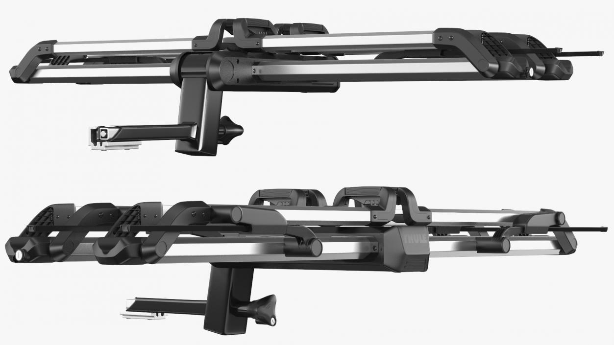 3D model Thule Helium Platform 2 Bike Rack Folded