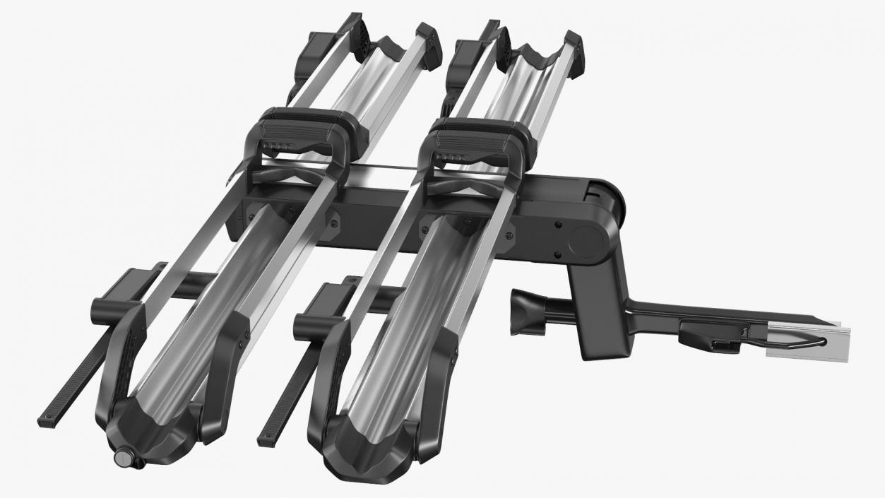 3D model Thule Helium Platform 2 Bike Rack Folded