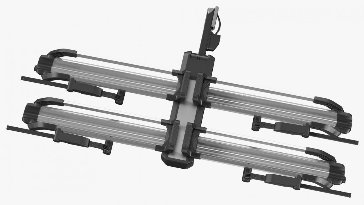 3D model Thule Helium Platform 2 Bike Rack Folded