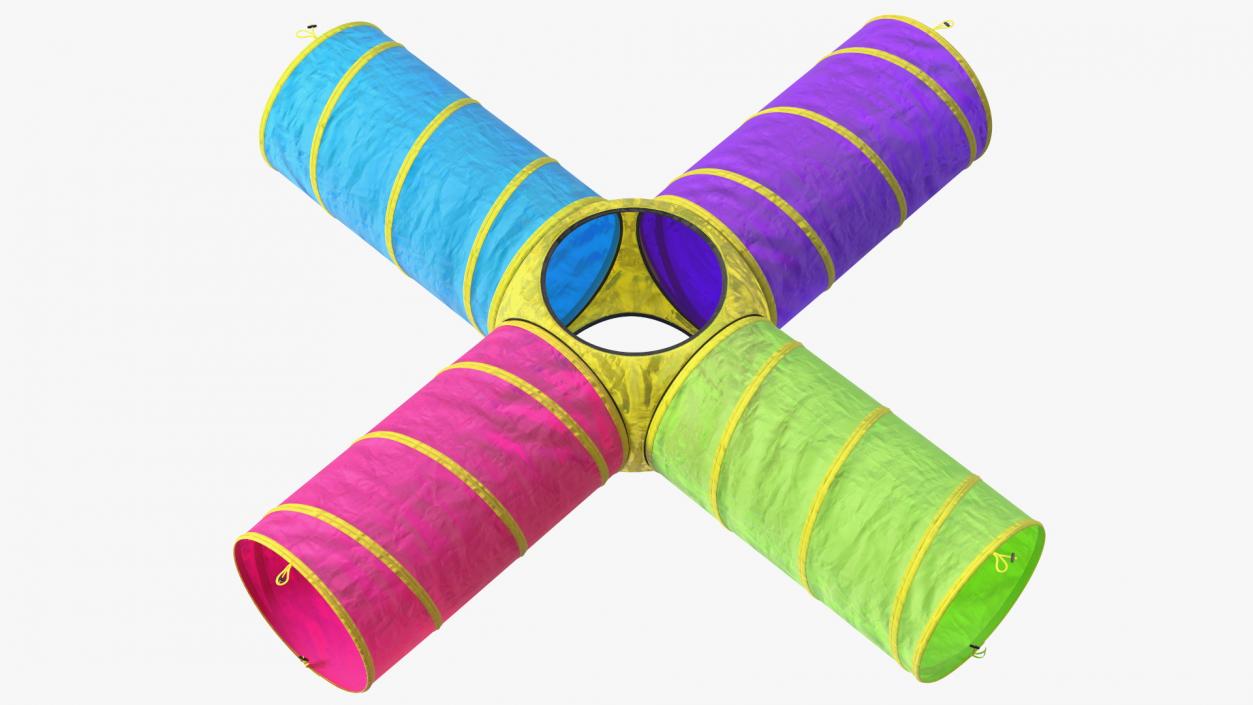 3D Foldable Cross Play Tunnel