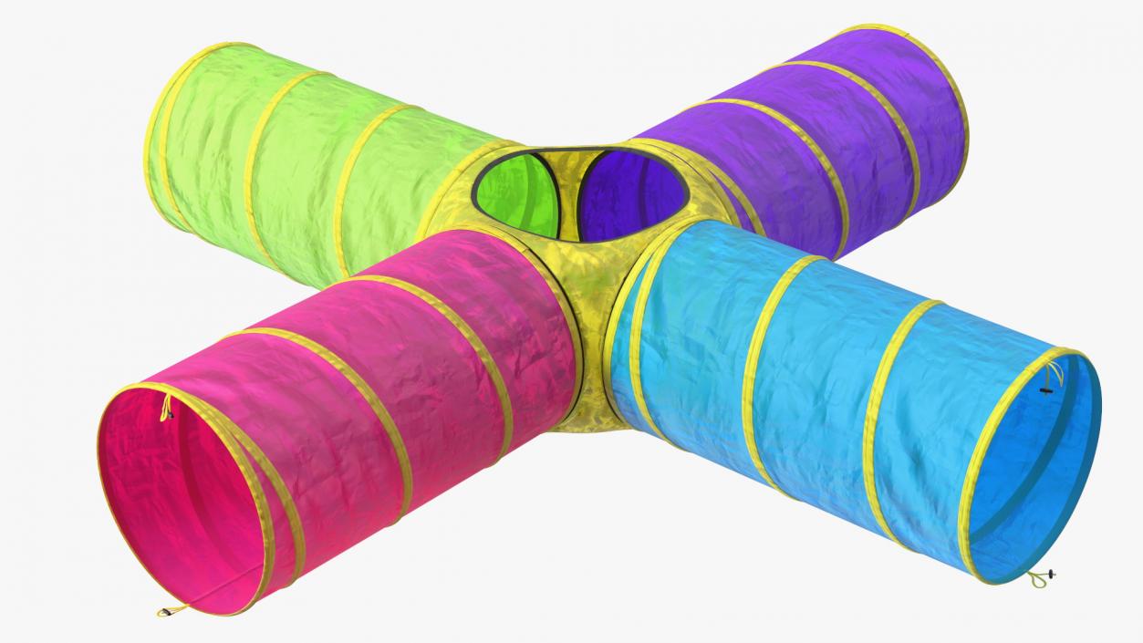 3D Foldable Cross Play Tunnel