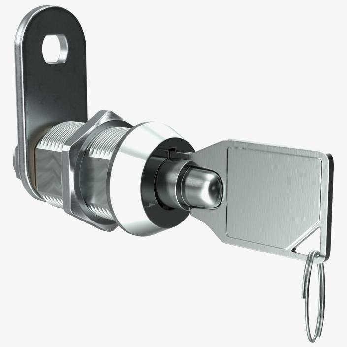 3D Tubular Lock with Key