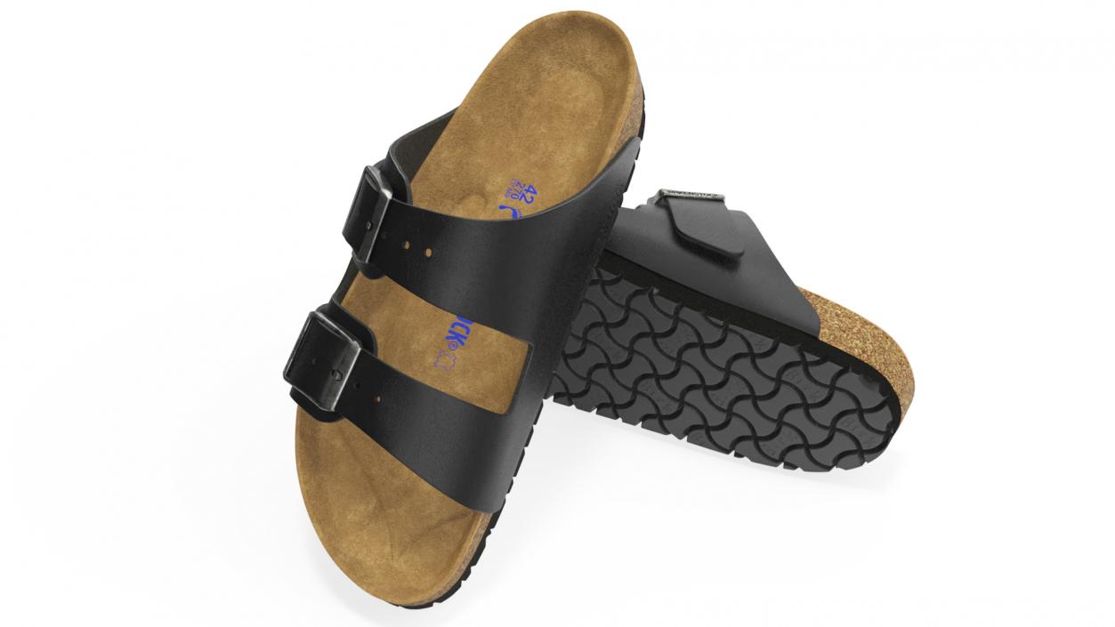 Men Sandals Collection 3D