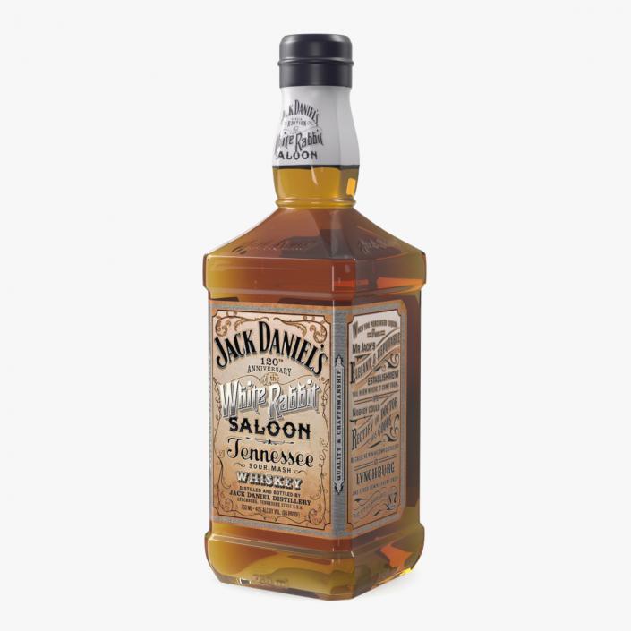 3D model Jack Daniels White Rabbit Saloon Whiskey