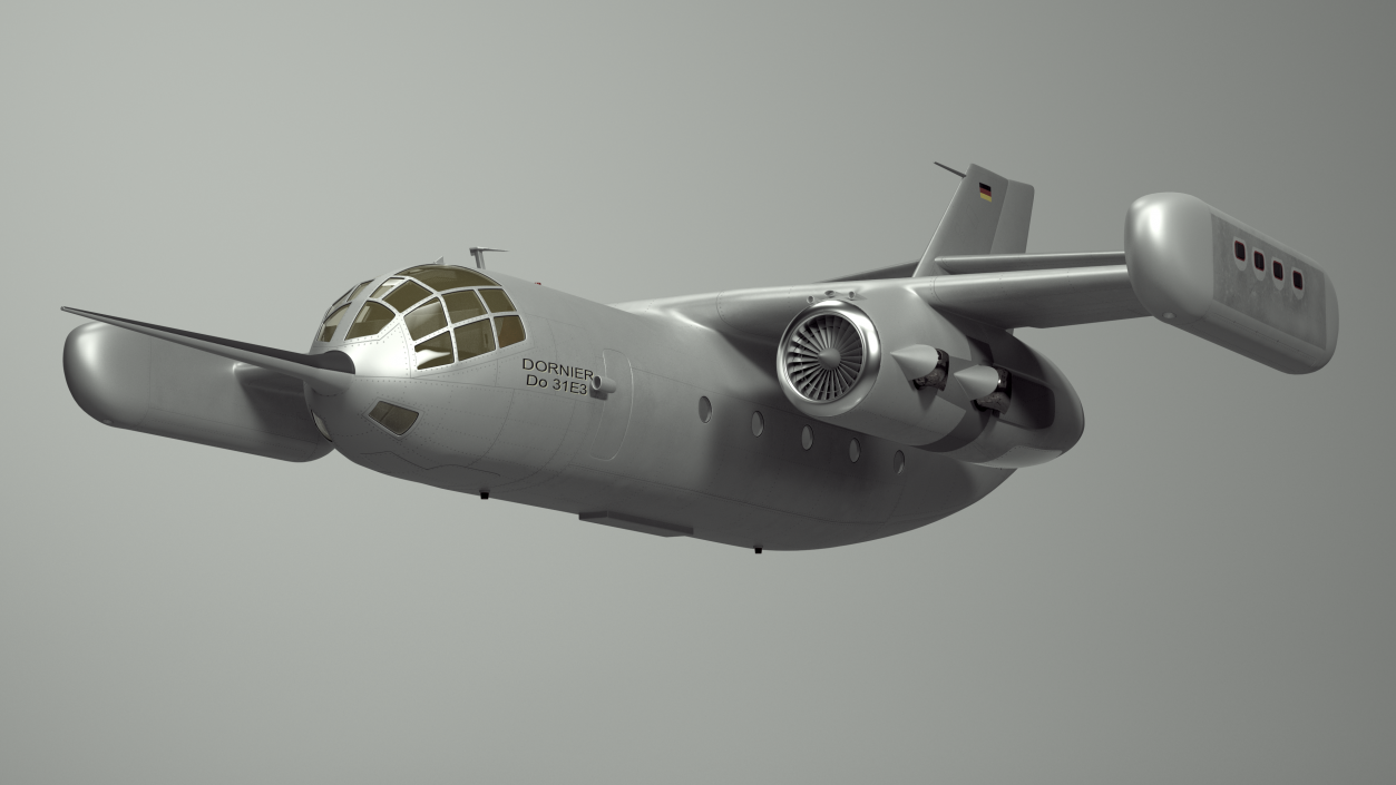 Hover Jet Dornier Do 31 Fly 3D