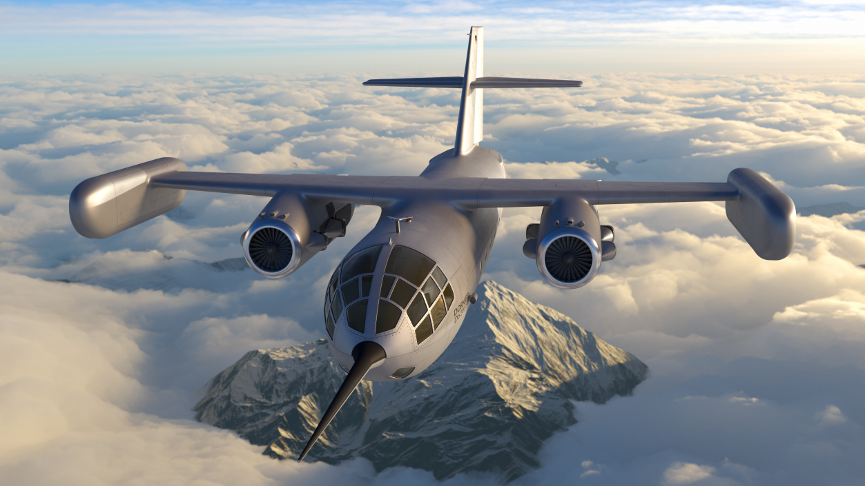 Hover Jet Dornier Do 31 Fly 3D