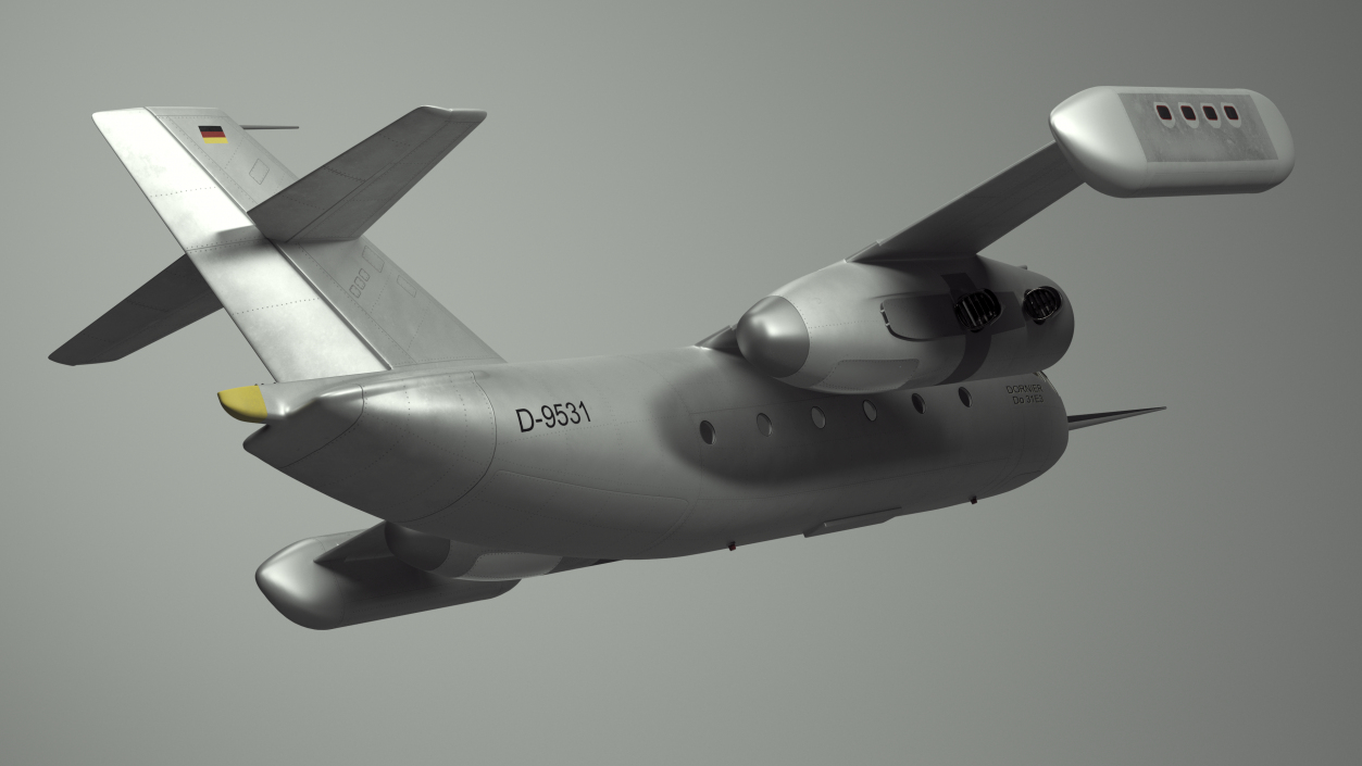 Hover Jet Dornier Do 31 Fly 3D