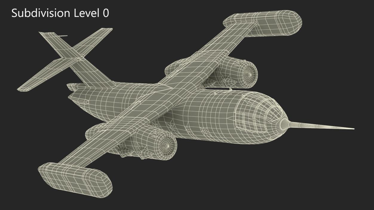 Hover Jet Dornier Do 31 Fly 3D