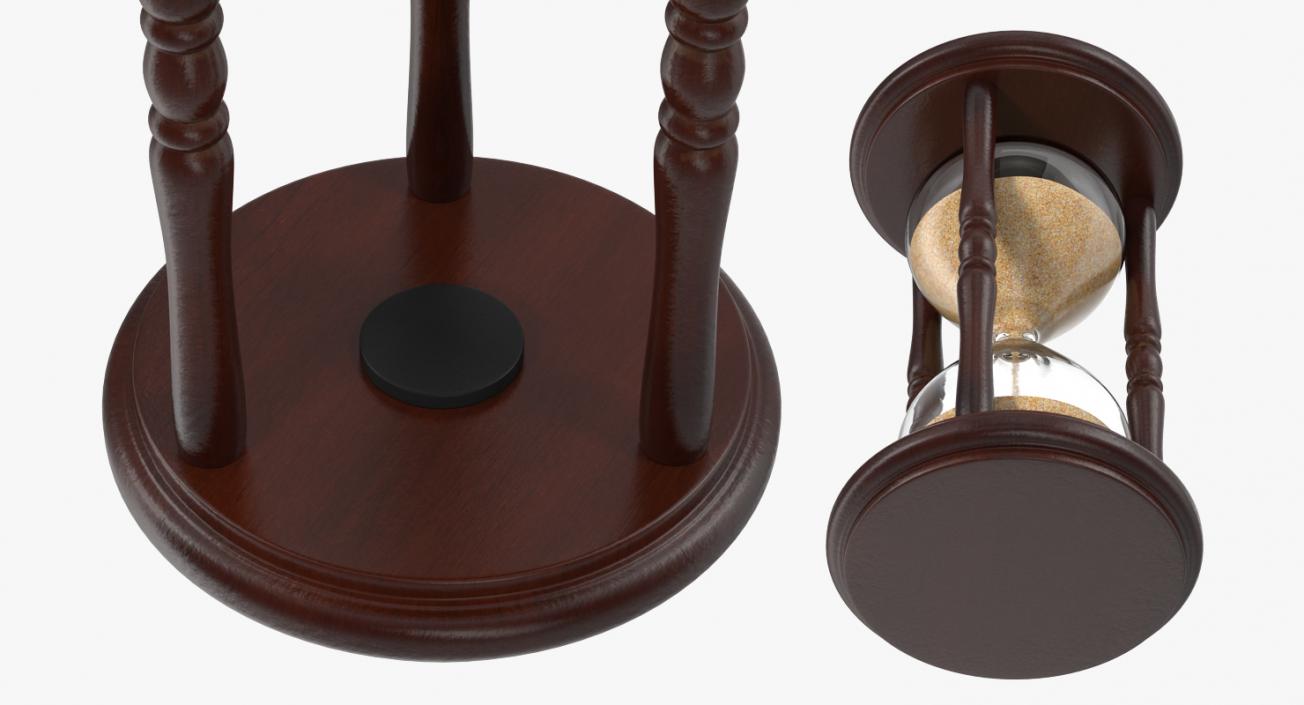 3D model Wood Hourglass Timer