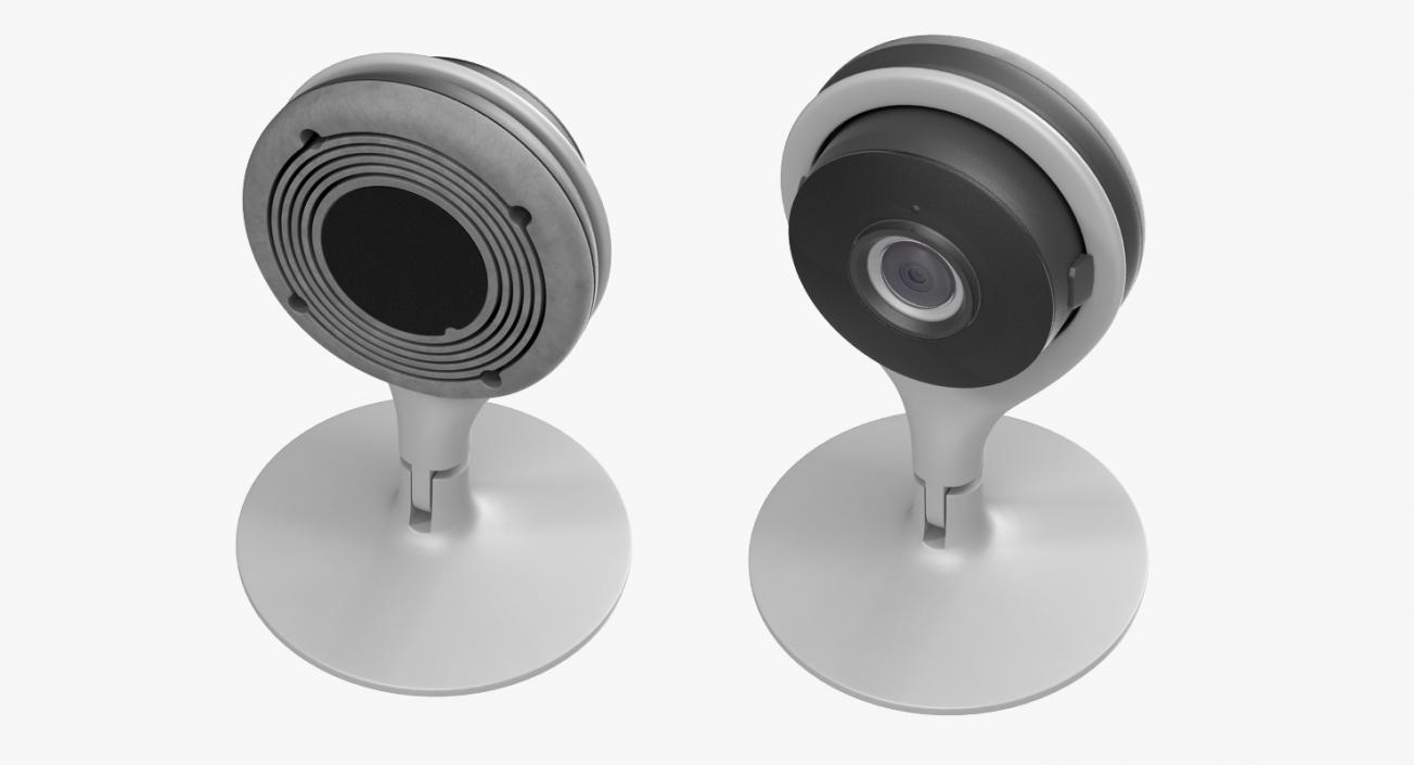 3D Indoor Smart Security Camera model