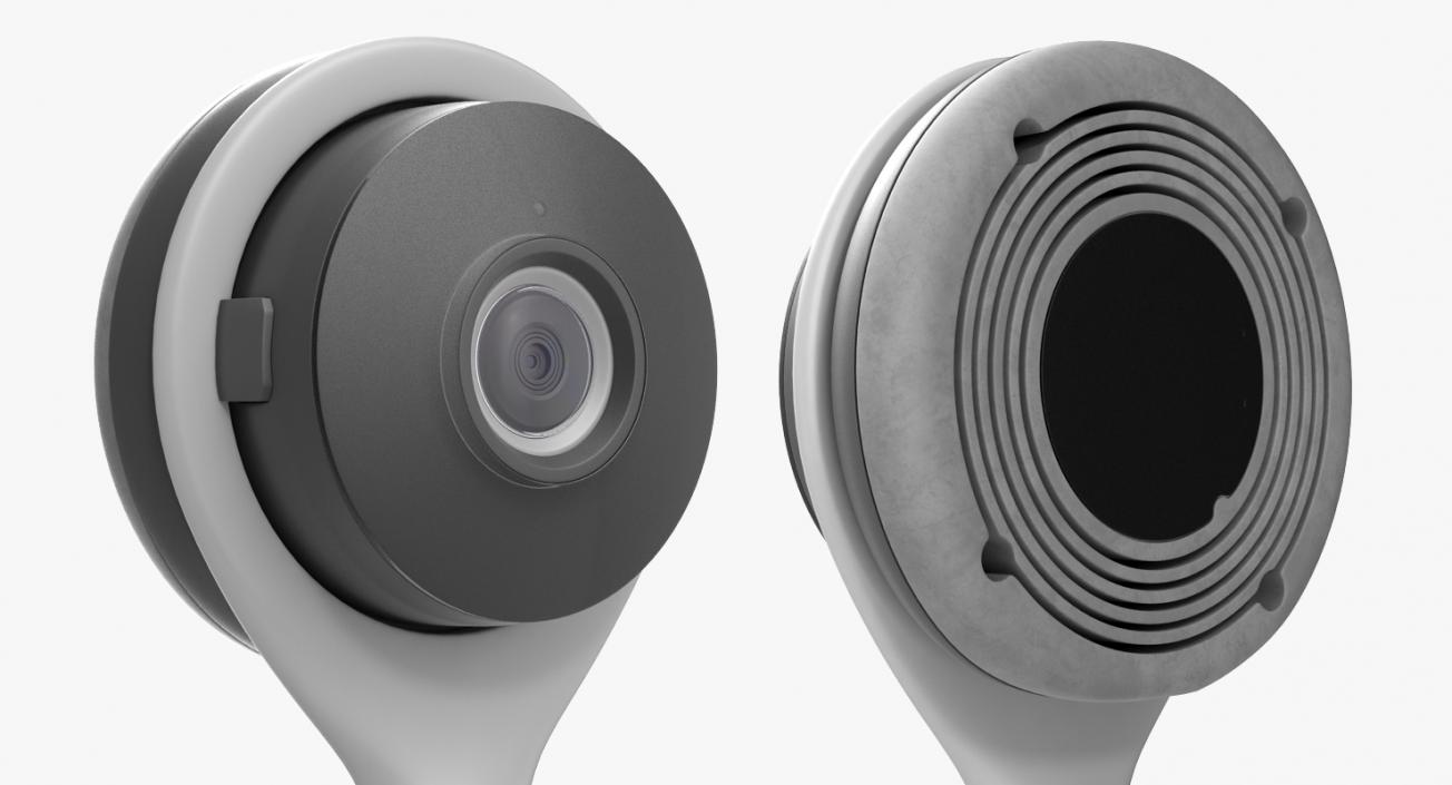 3D Indoor Smart Security Camera model