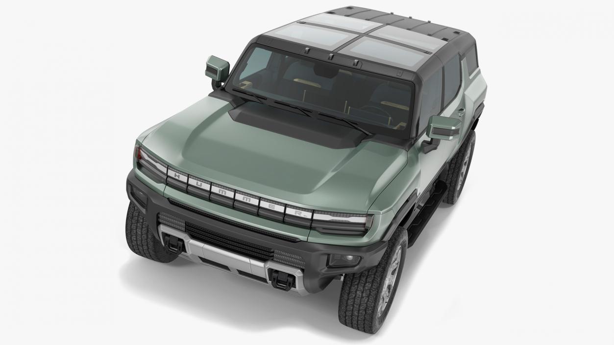 3D GMC Hummer EV SUV 2024 Simple Interior model