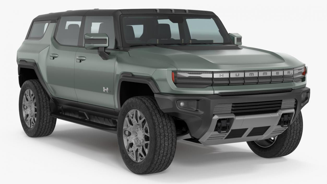 3D GMC Hummer EV SUV 2024 Simple Interior model