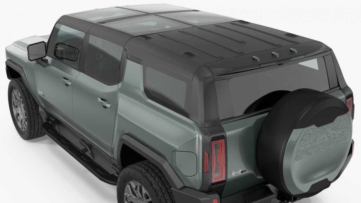 3D GMC Hummer EV SUV 2024 Simple Interior model